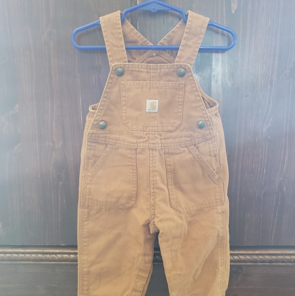 Boys carharrt bibs